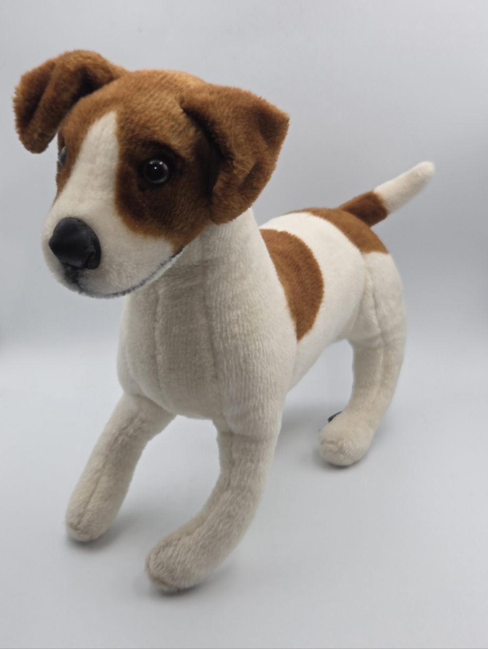 Melissa and Doug Jack Russell Terrier Realistic Plush Stuffed Animal 20” - Picture 1 of 8